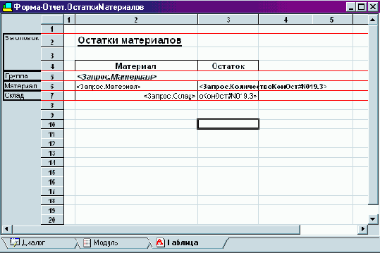 Отчет